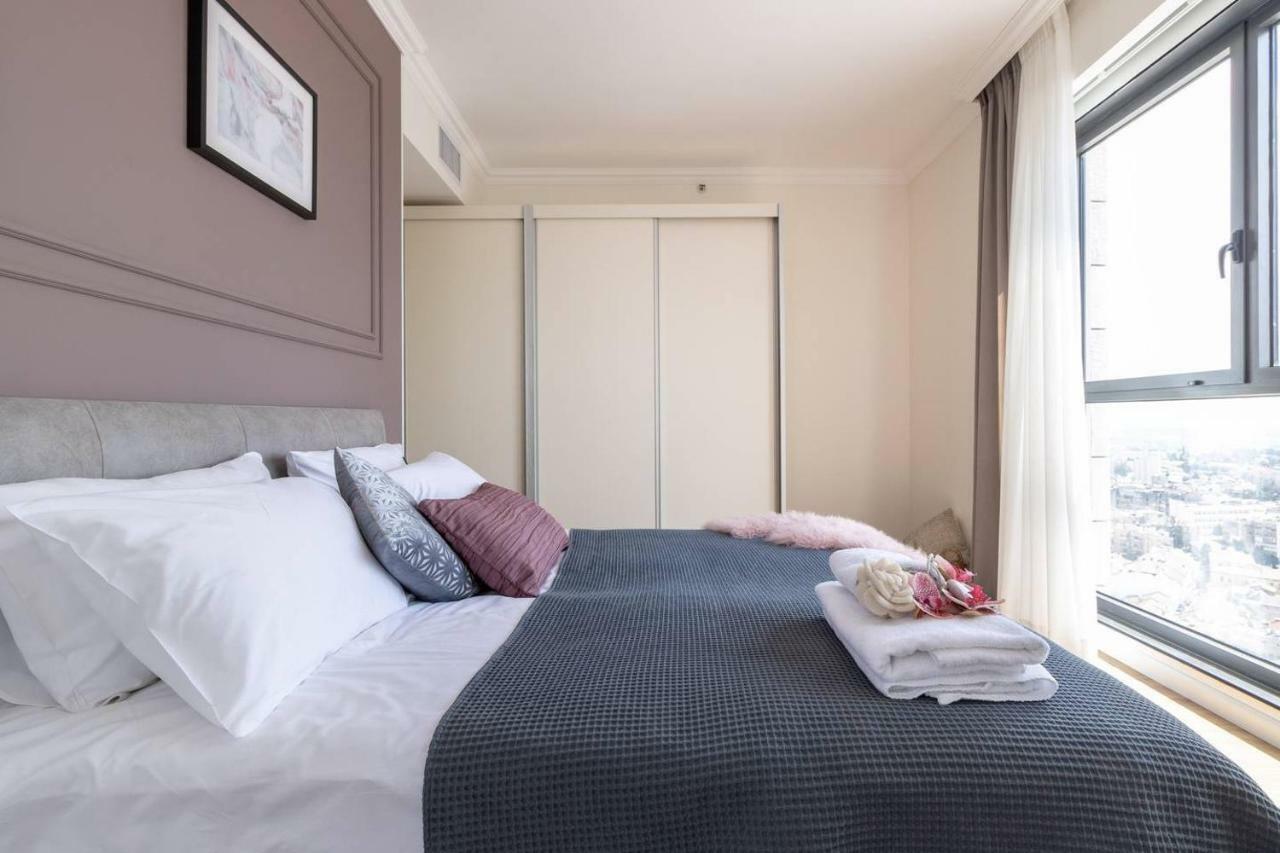 Magical 2Br/Parking With Amazing View, City Center 예루살렘 외부 사진