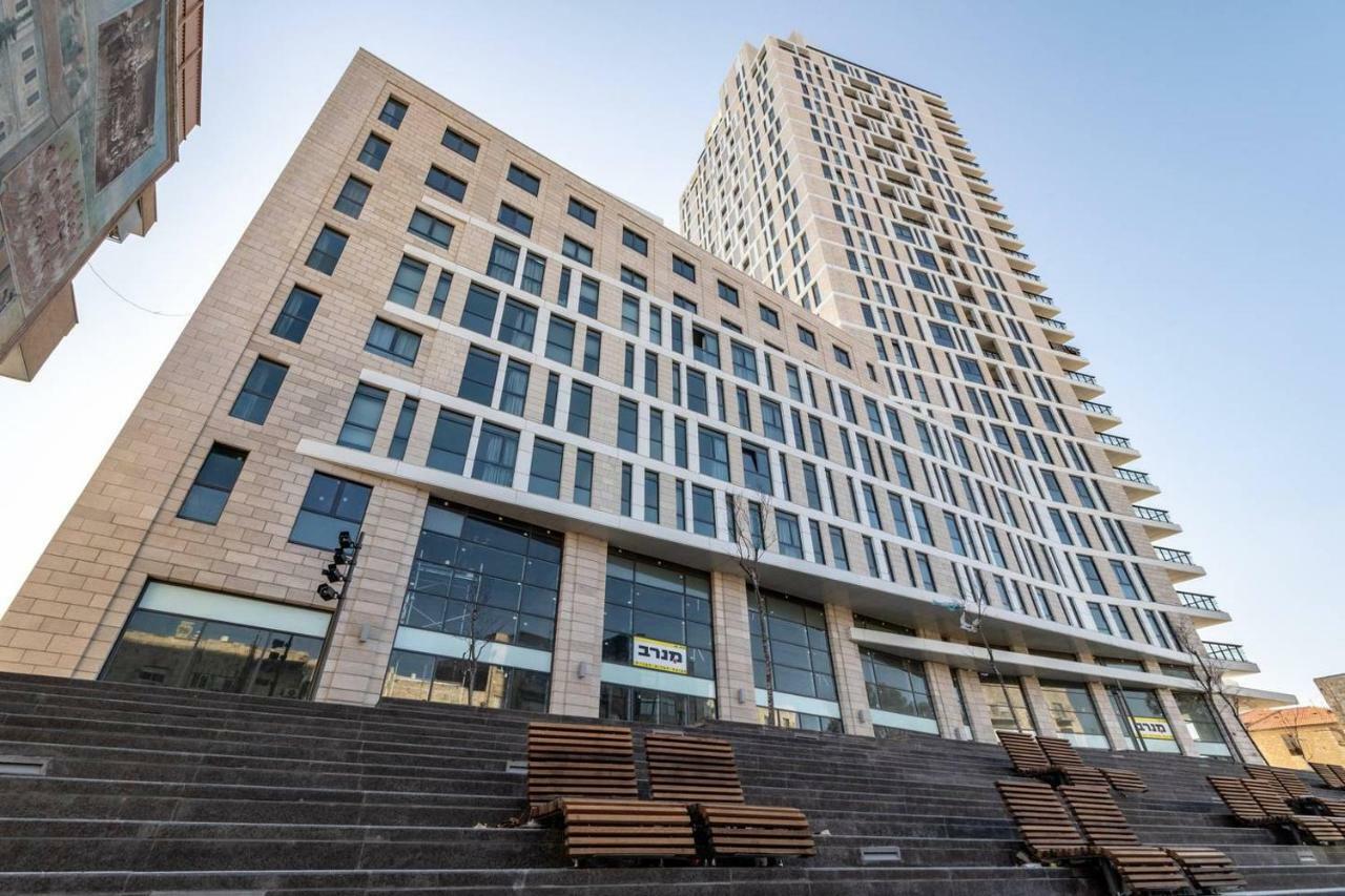 Magical 2Br/Parking With Amazing View, City Center 예루살렘 외부 사진